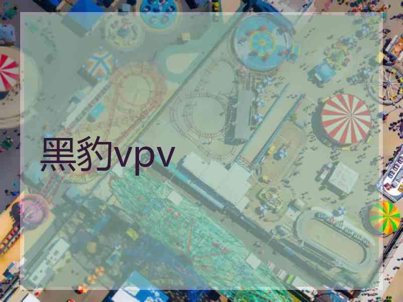 黑豹vpv 黑豹vpv