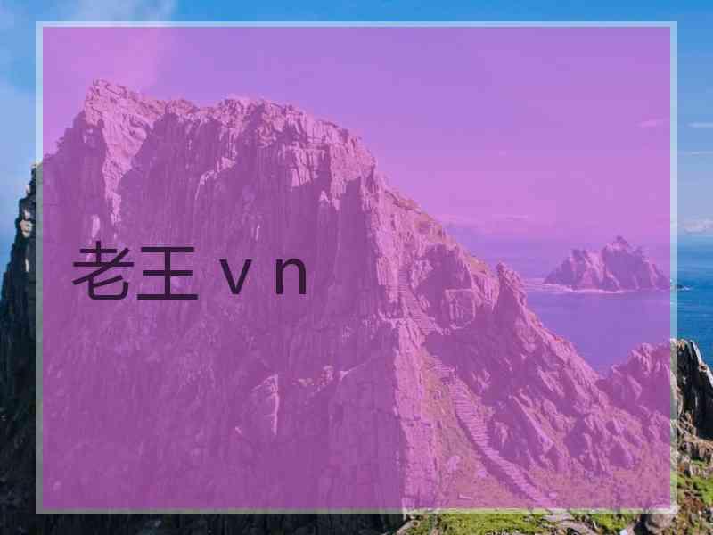 老王 v n 老王 v n