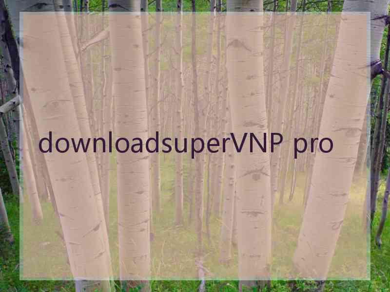 downloadsuperVNP pro