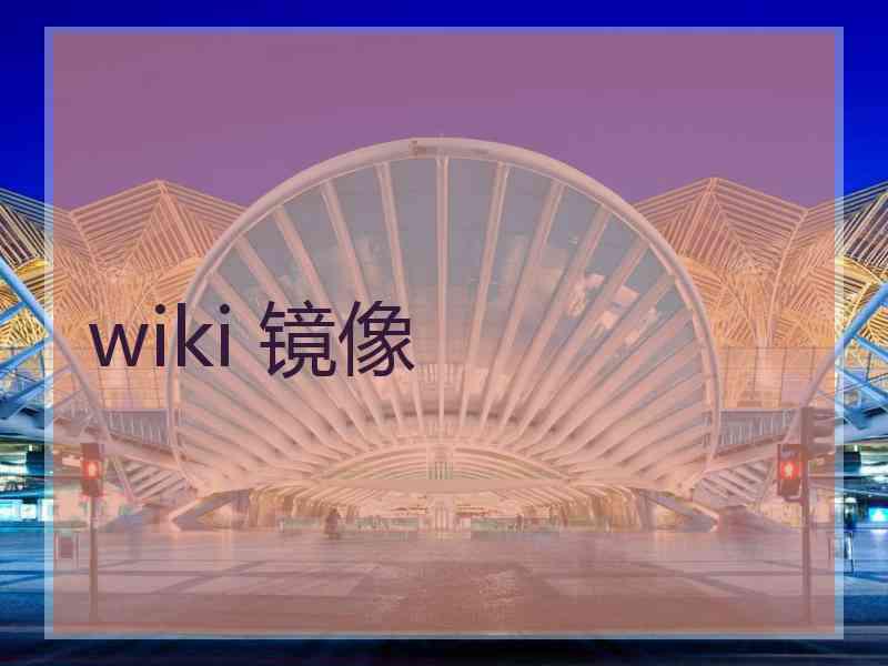 wiki 镜像