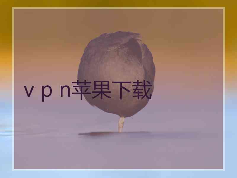v p n苹果下载