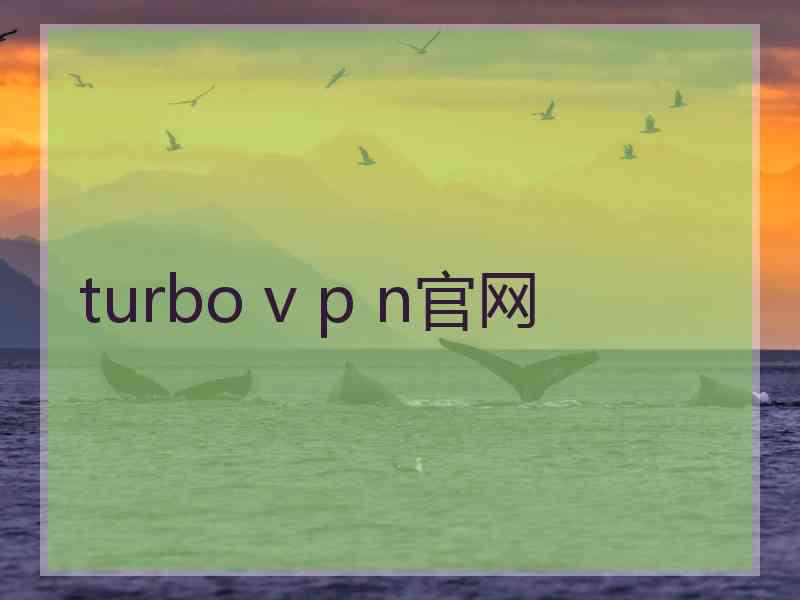 turbo v p n官网