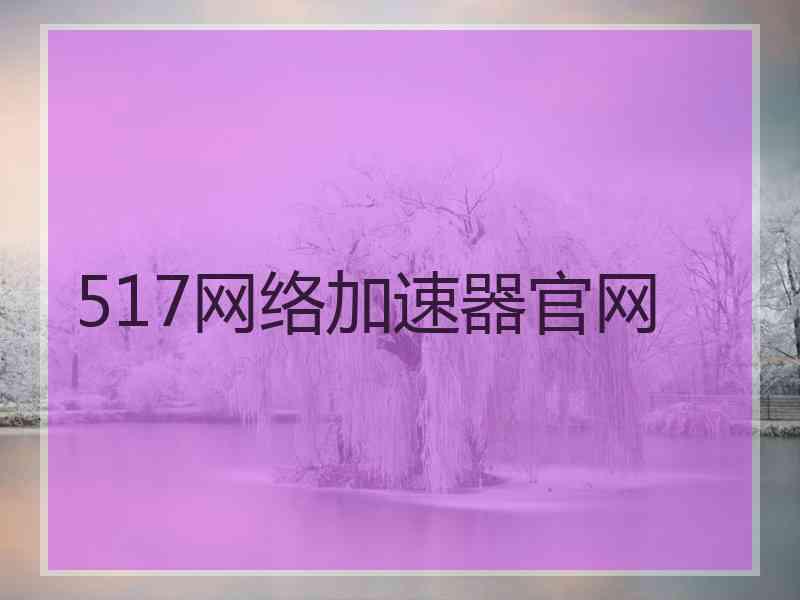 517网络加速器官网