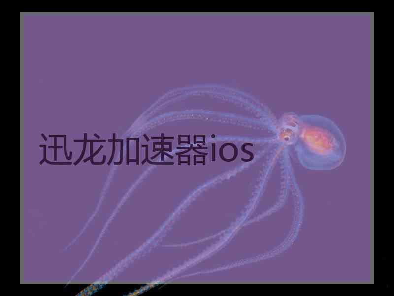 迅龙加速器ios