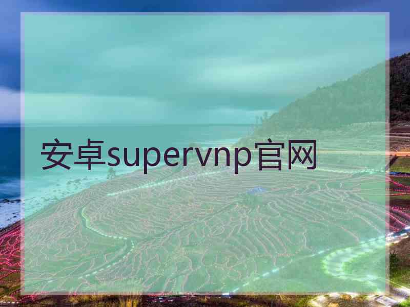 安卓supervnp官网