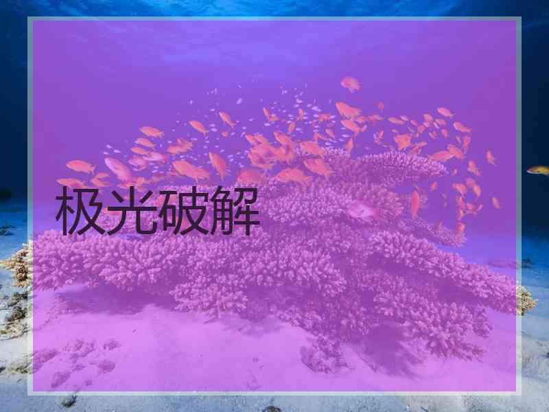 极光破解