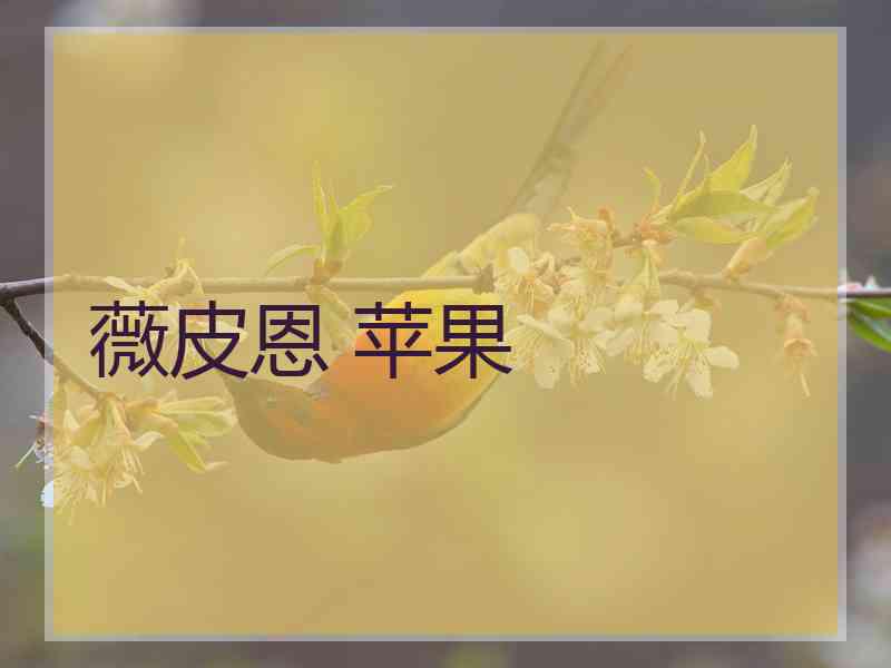 薇皮恩 苹果
