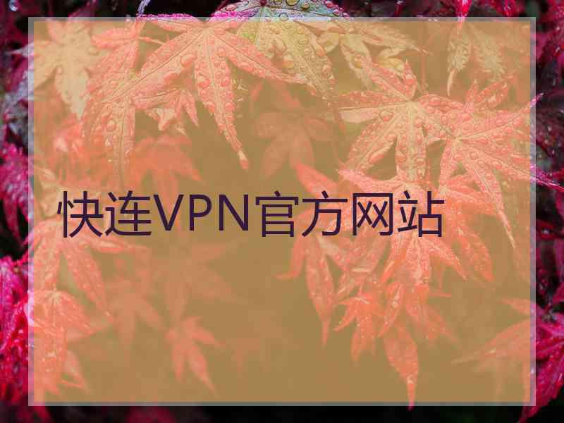 快连VPN官方网站