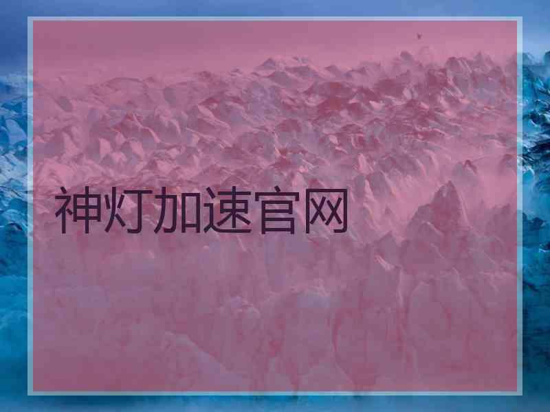 神灯加速官网