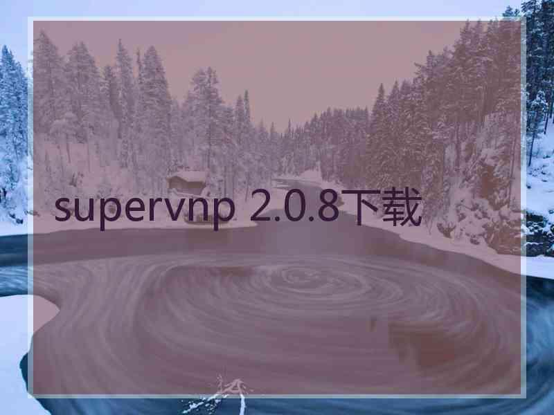 supervnp 2.0.8下载