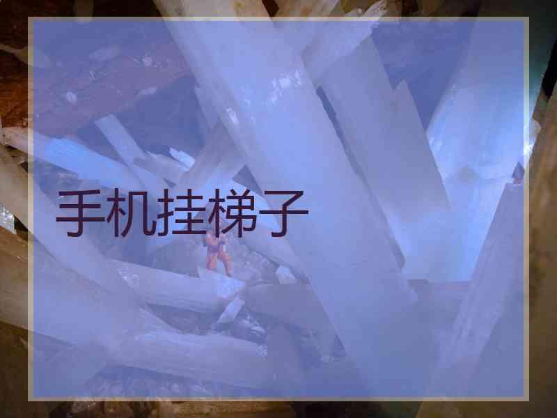 手机挂梯子