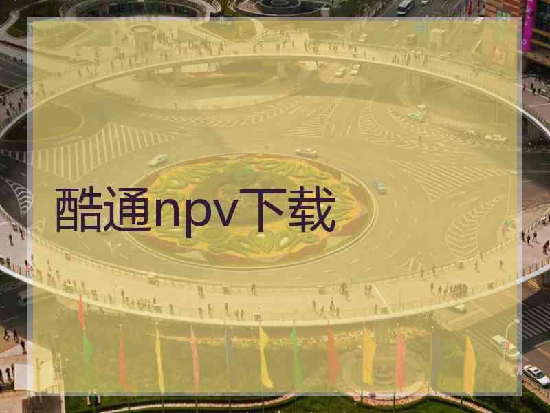 酷通npv下载