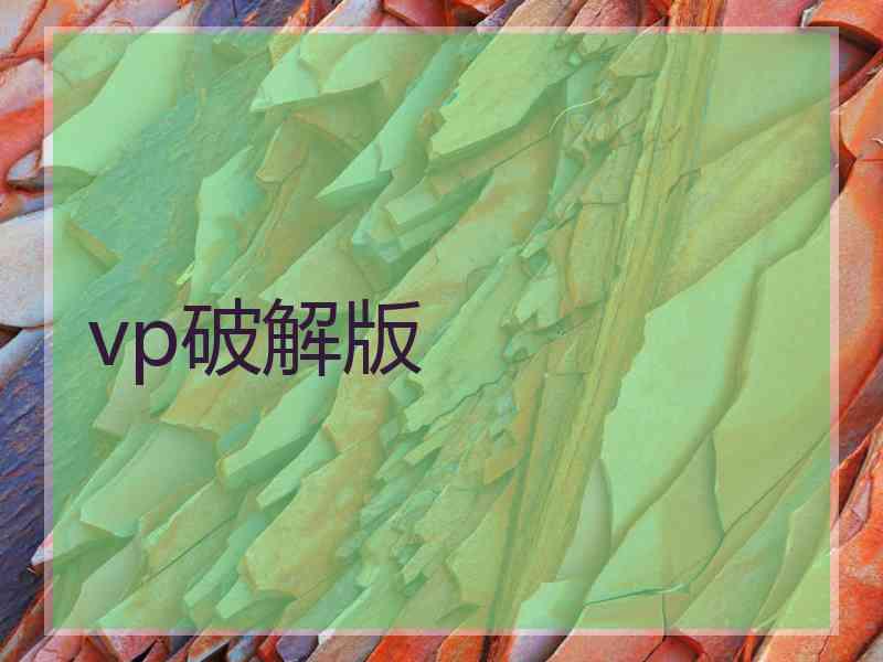 vp破解版