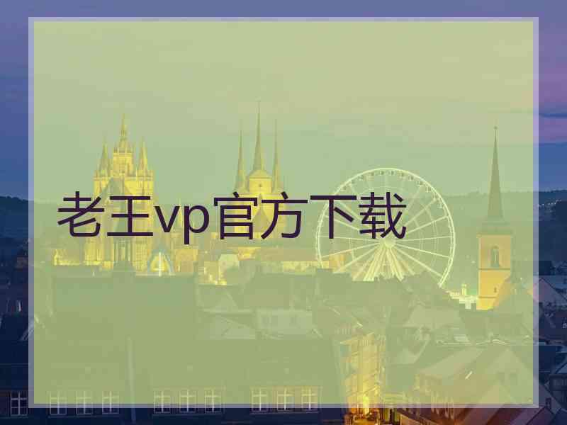 老王vp官方下载