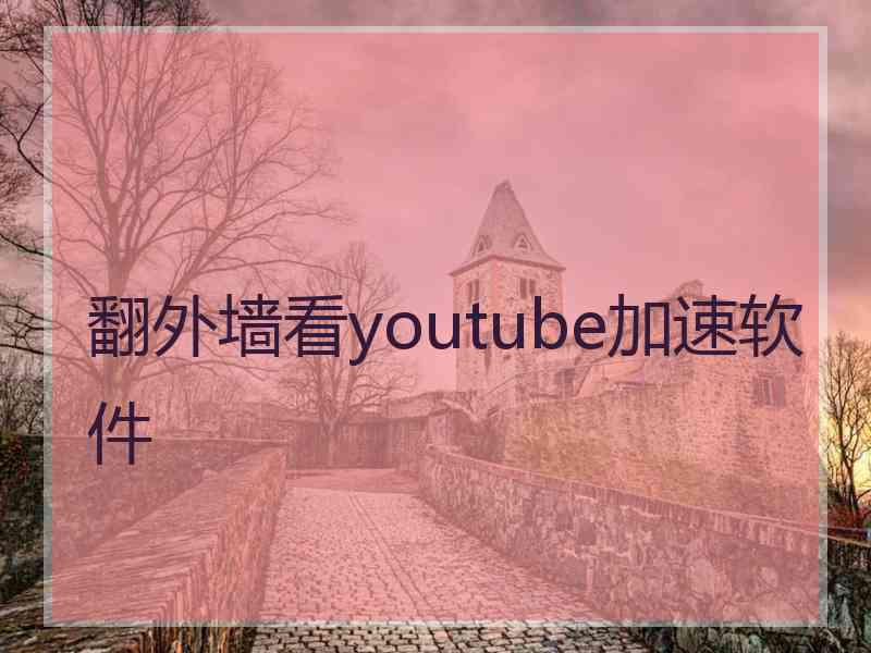 翻外墙看youtube加速软件