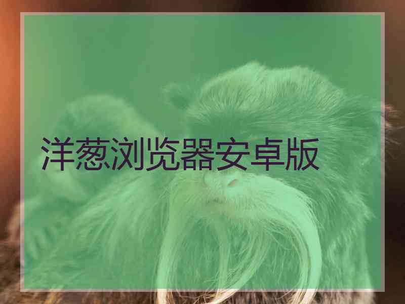 洋葱浏览器安卓版