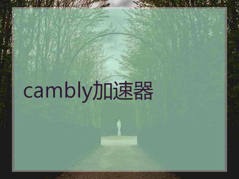 cambly加速器