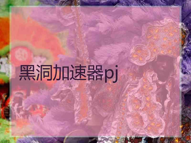 黑洞加速器pj