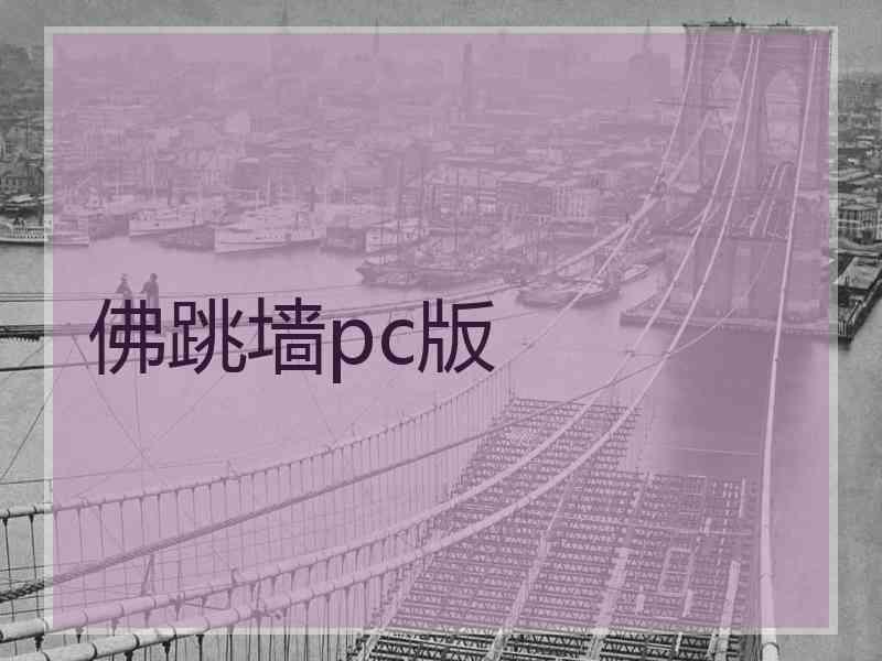 佛跳墙pc版