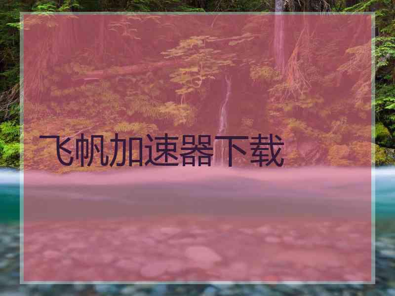 飞帆加速器下载