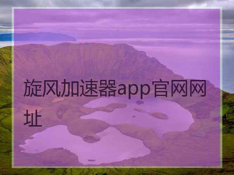旋风加速器app官网网址