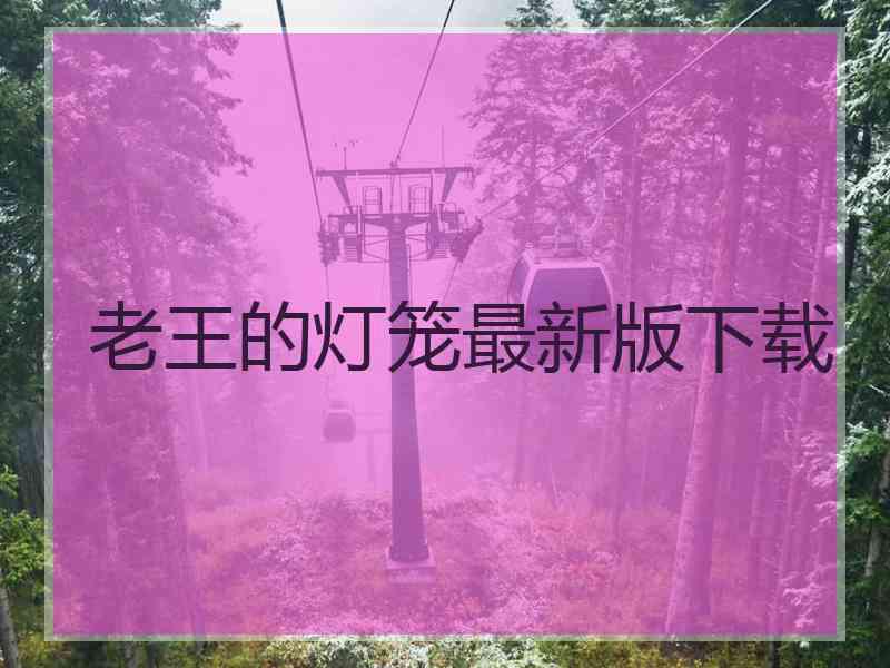 老王的灯笼最新版下载