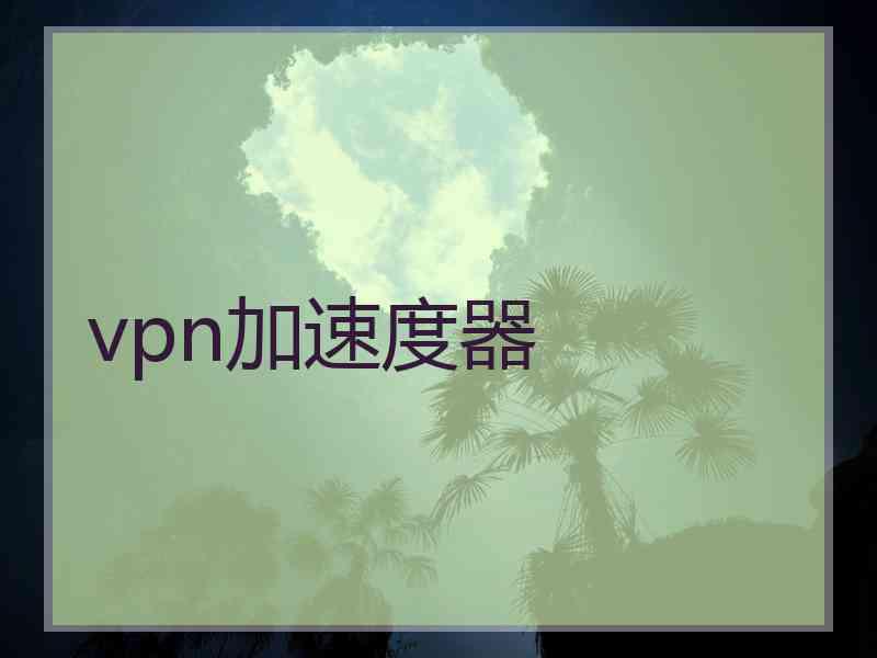 vpn加速度器