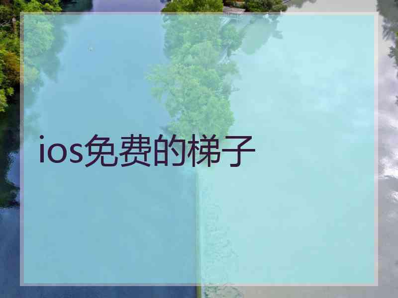 ios免费的梯子