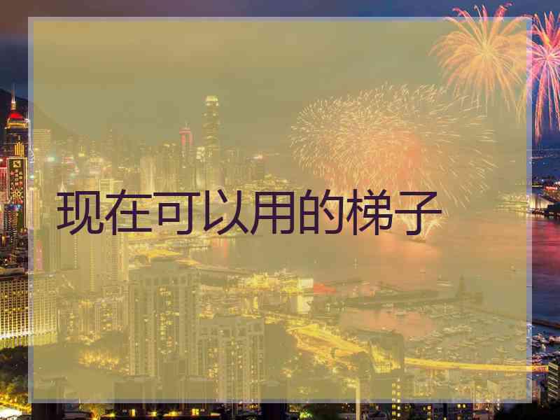 现在可以用的梯子