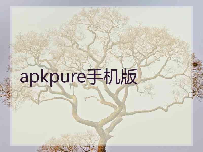 apkpure手机版