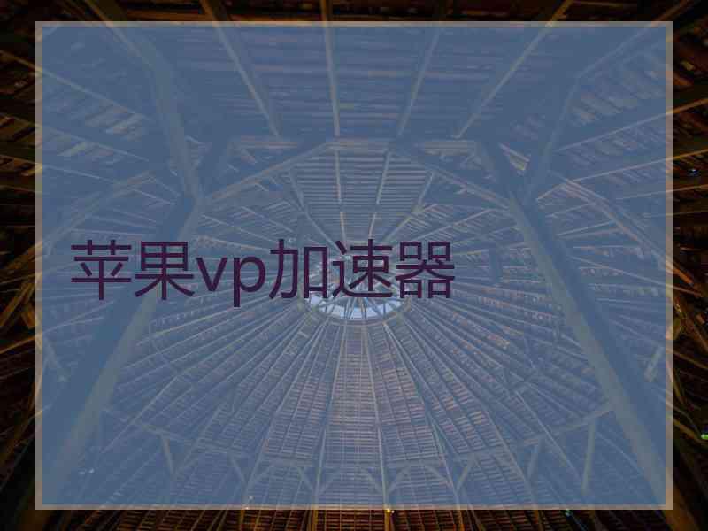苹果vp加速器