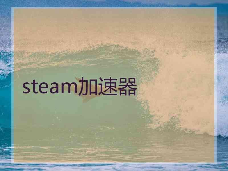 steam加速器
