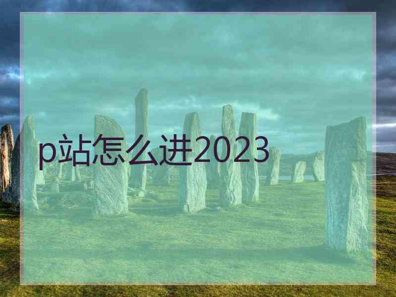 p站怎么进2023
