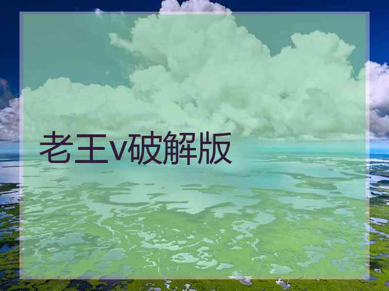 老王v破解版