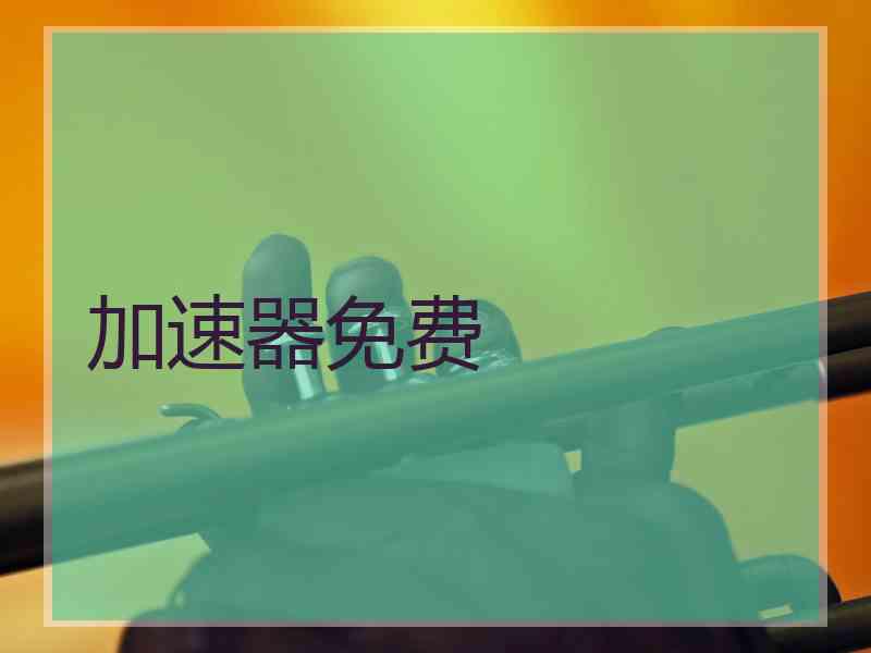 加速器免费