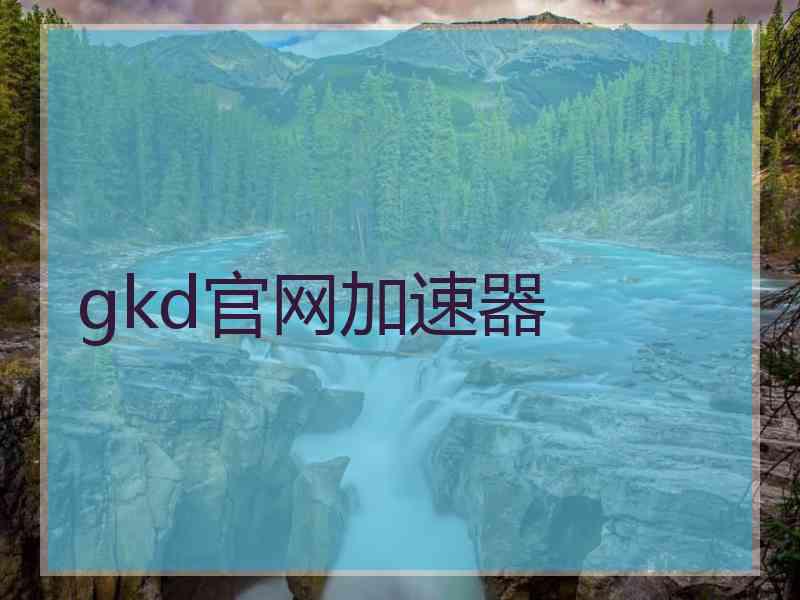gkd官网加速器