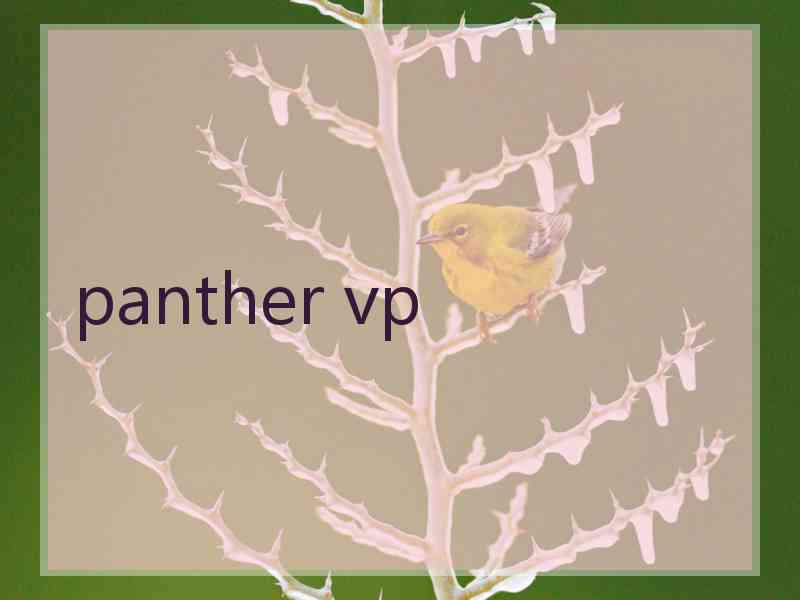 panther vp