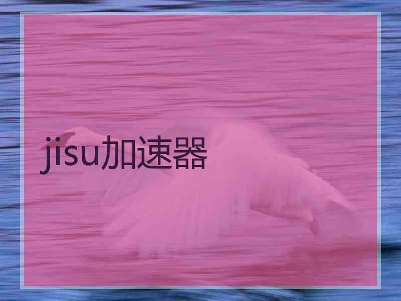 jisu加速器