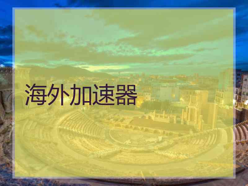 海外加速器