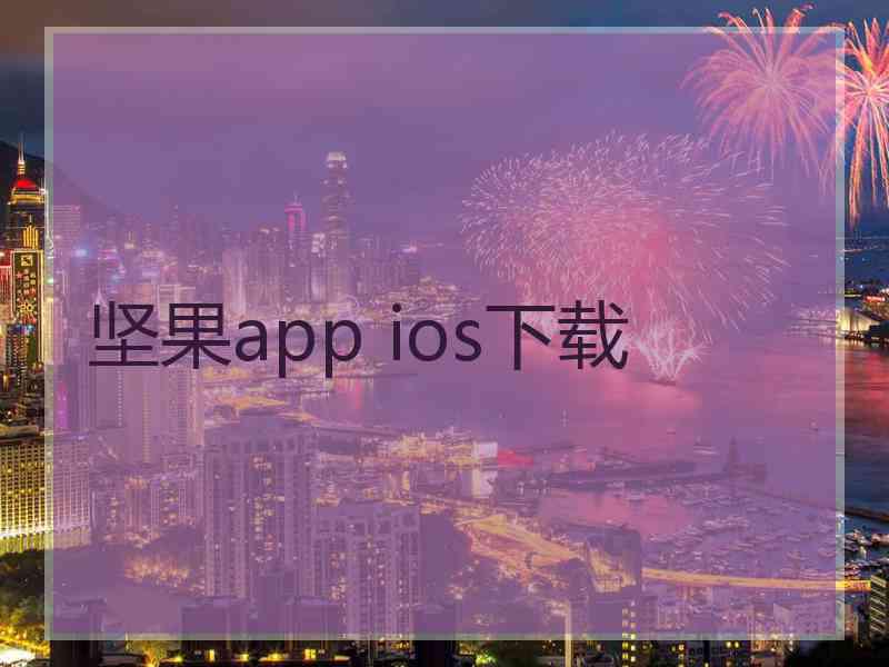 坚果app ios下载