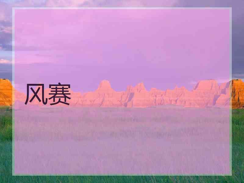 风赛