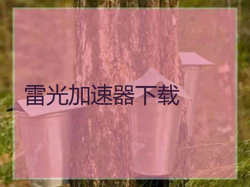 雷光加速器下载