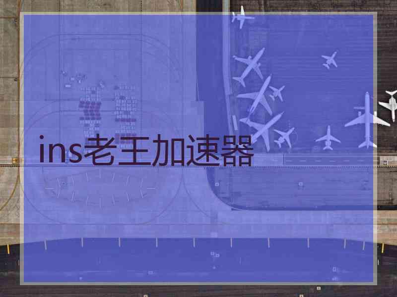ins老王加速器