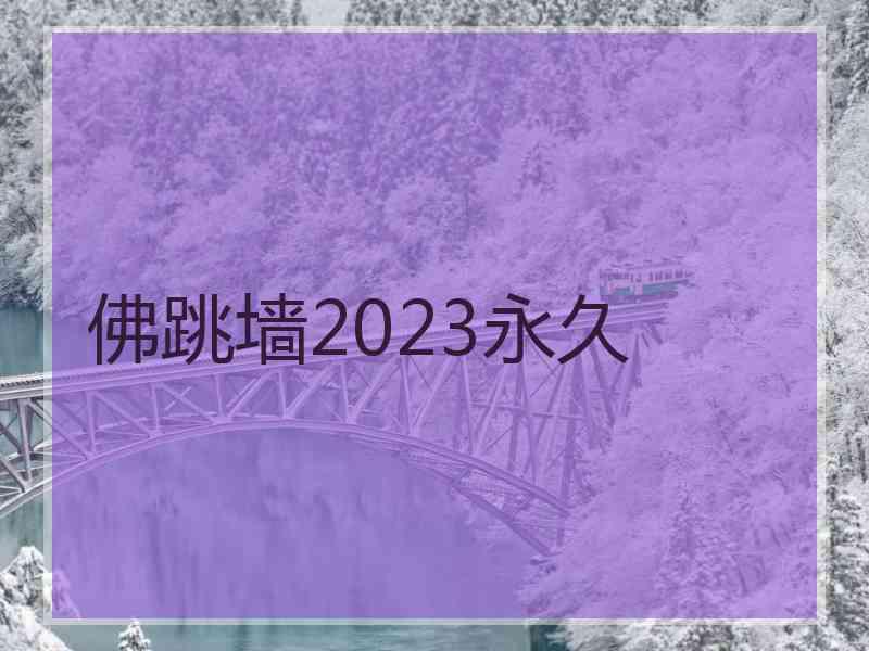 佛跳墙2023永久