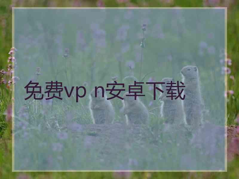免费vp n安卓下载