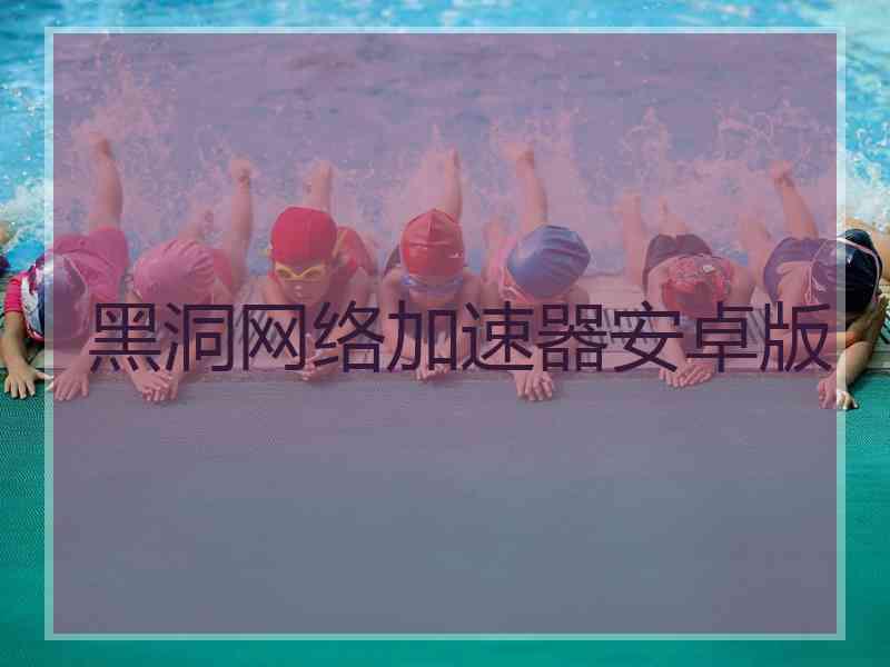 黑洞网络加速器安卓版