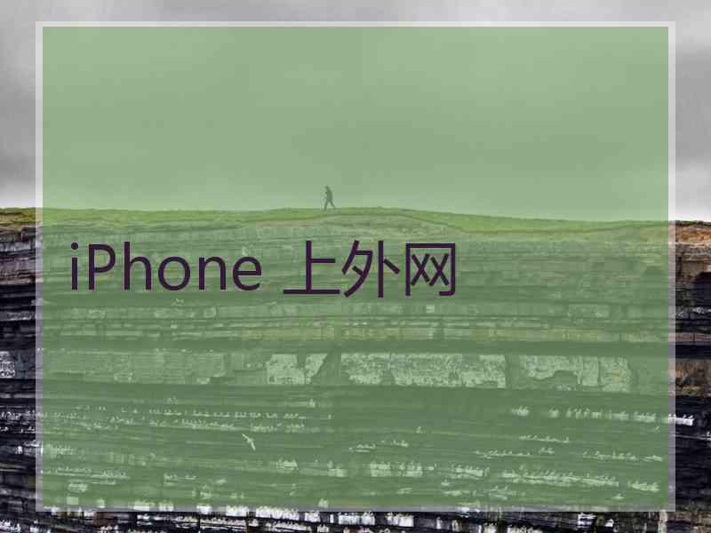 iPhone 上外网