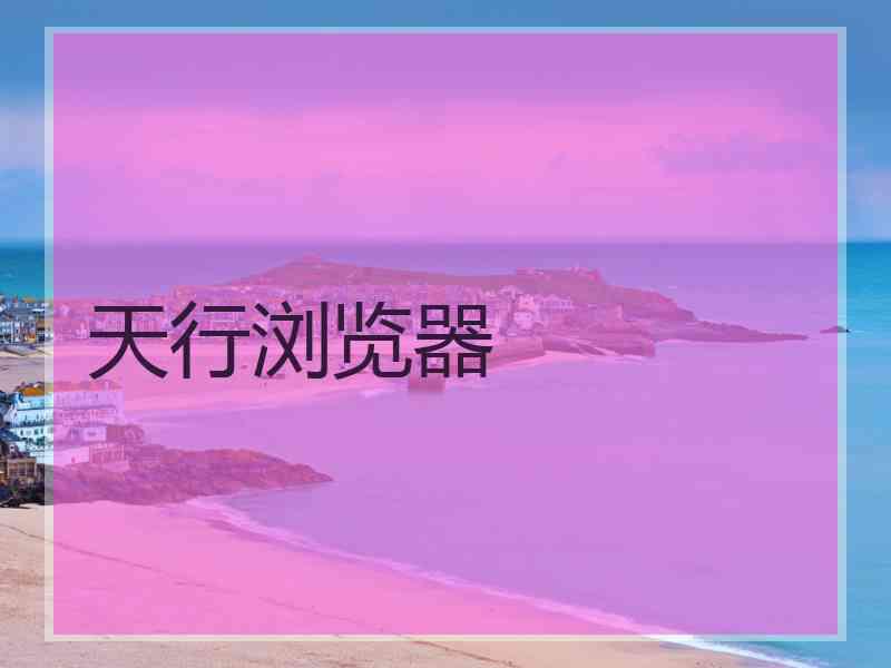 天行浏览器