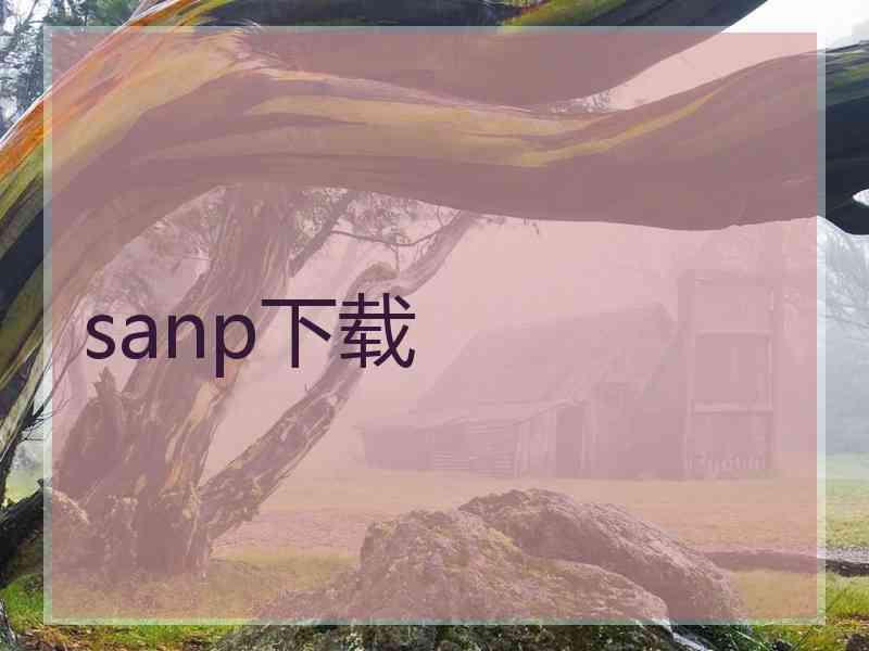 sanp下载