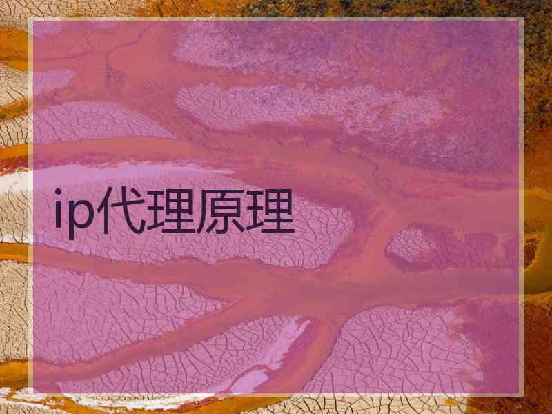 ip代理原理